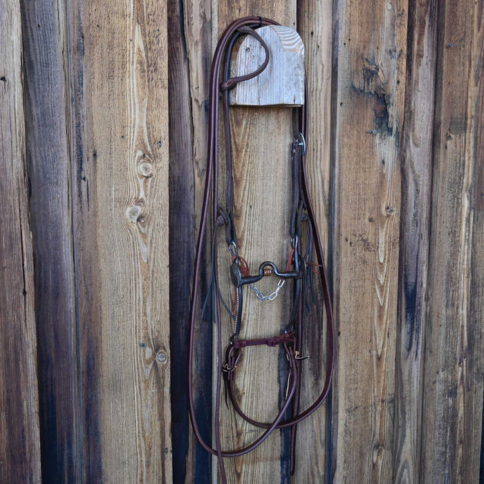 Rod Teuscher Solid Port Bridle Rig w/Single Ear Headstall