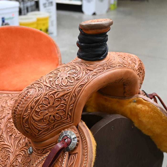 16" USED TESKEY'S RANCH SADDLE