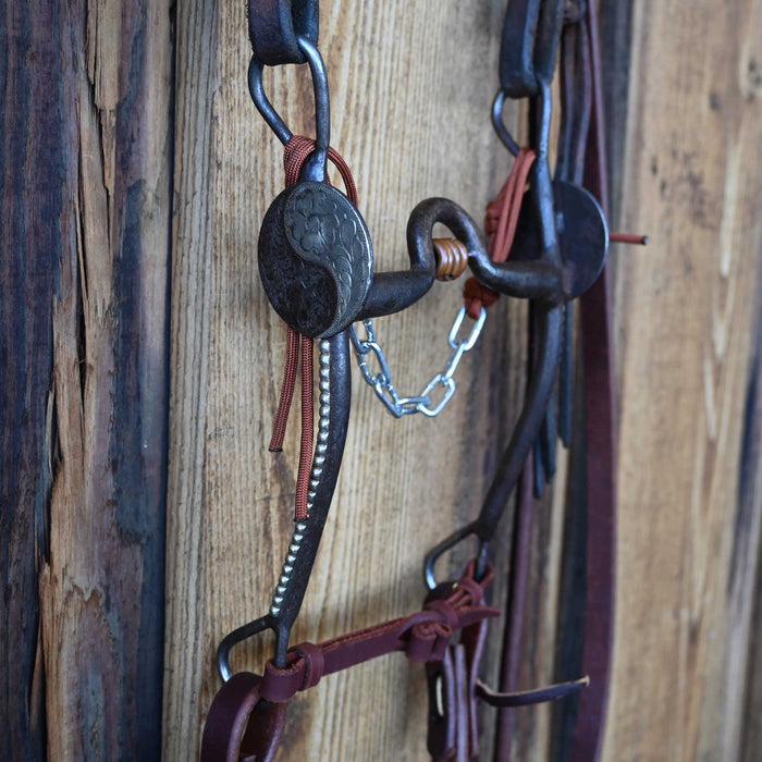 Rod Teuscher Solid Port Bridle Rig w/Single Ear Headstall