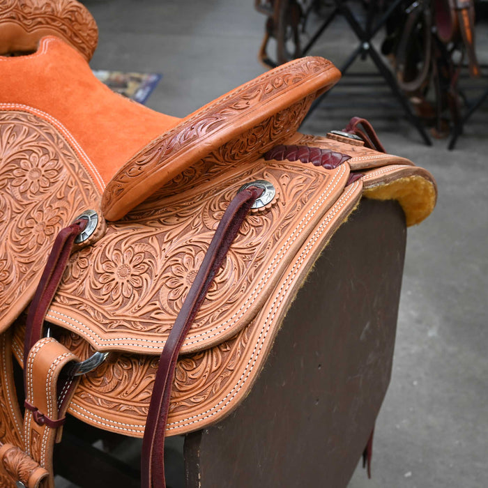 16" USED TESKEY'S RANCH SADDLE