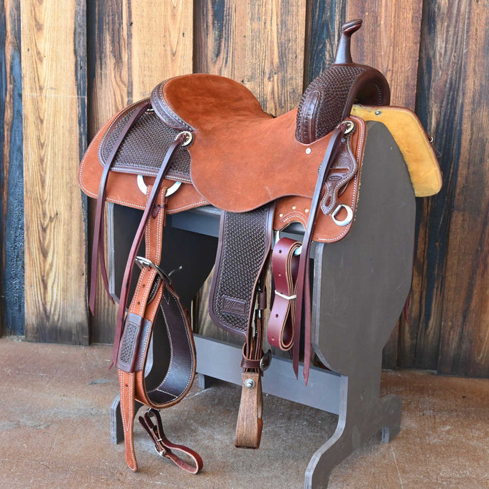 15.5" JEFF SMITH BUSTER WELCH CUTTING SADDLE