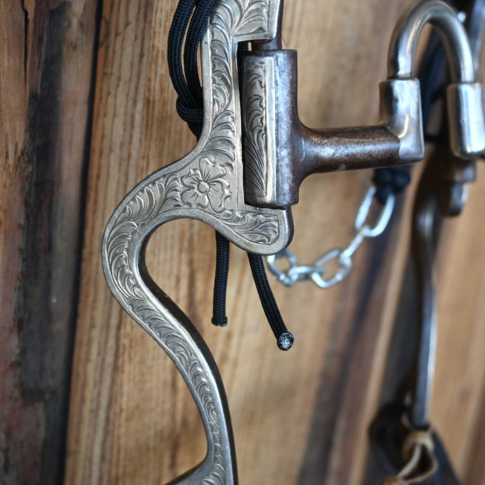 Leon Hughes Correction Bridle Rig w/Prickly S Leather