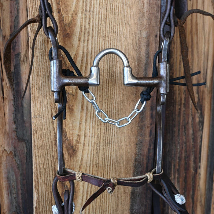 Leon Hughes Correction Bridle Rig w/Prickly S Leather