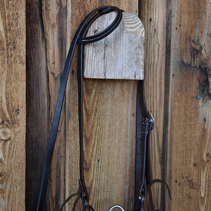 Leon Hughes Correction Bridle Rig w/Prickly S Leather