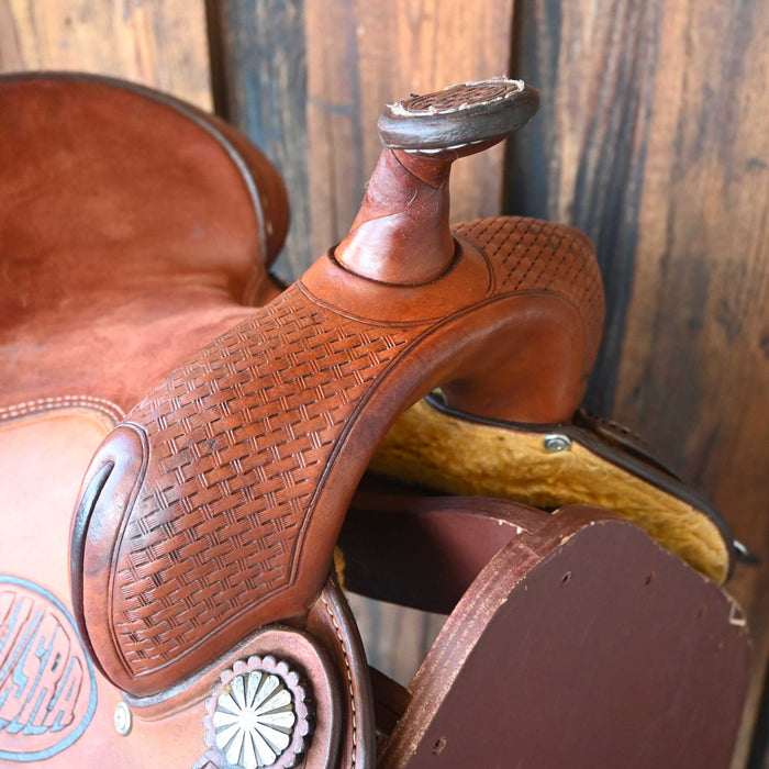 13" USED RUNNING P BARREL SADDLE