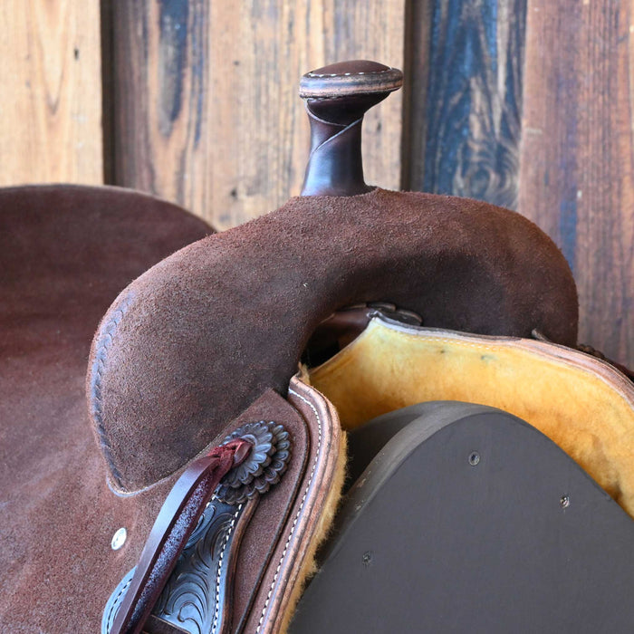 15.5" JEFF SMITH BEAU GALYEAN RANCH CUTTER SADDLE