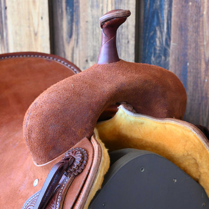 16.5" JEFF SMITH BUSTER WELCH CUTTING SADDLE
