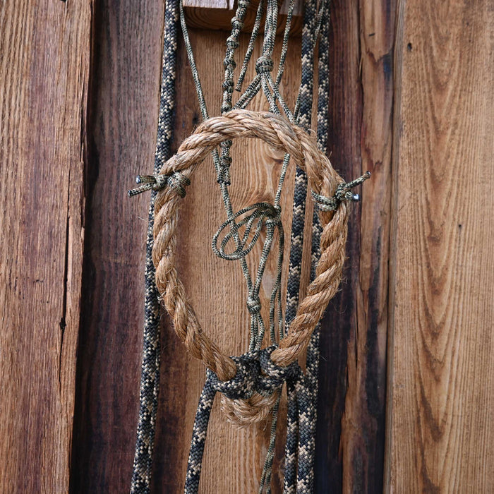 Loping Hackamore w/Crowsfoot Headstall