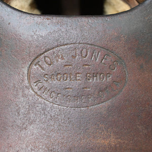 15.5" USED TOM JONES RANCH SADDLE Saddles - Used Tom Jones