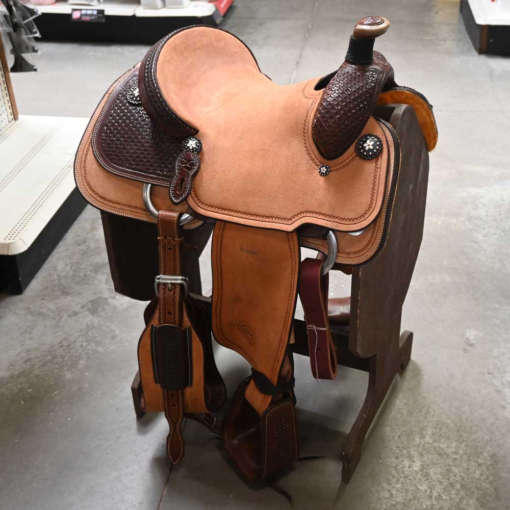 14" PATRICK SMITH ROPING SADDLE Saddles Patrick Smith