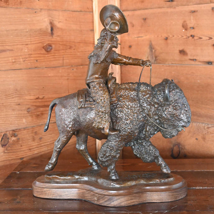 The Wild & The Wooly Bronze by Charlie Norton