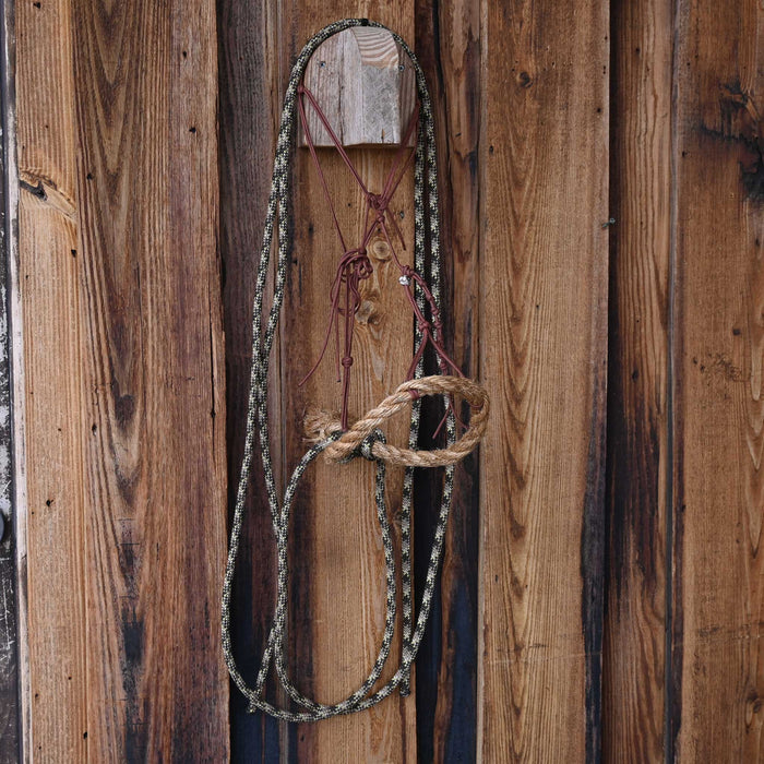 Loping Hackamore w/Crowsfoot Headstall