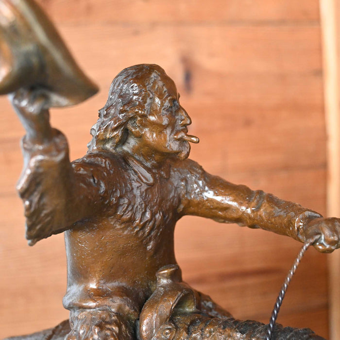 The Wild & The Wooly Bronze by Charlie Norton
