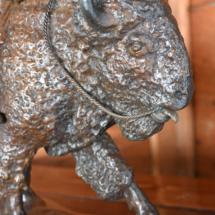 The Wild & The Wooly Bronze by Charlie Norton