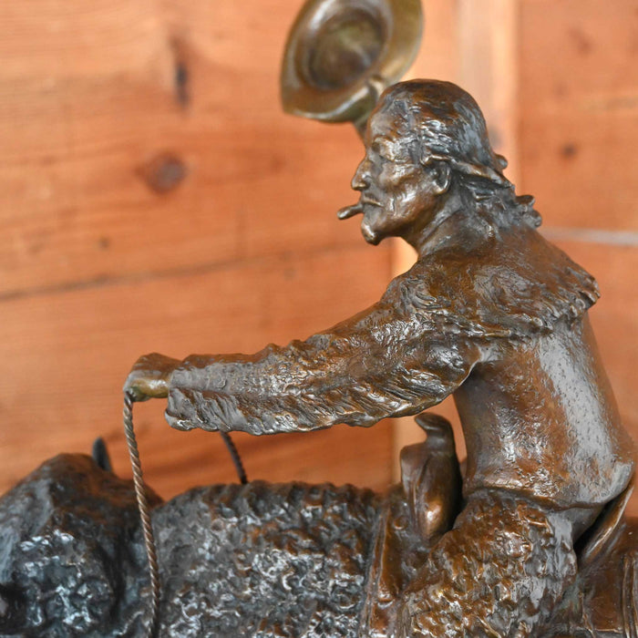 The Wild & The Wooly Bronze by Charlie Norton