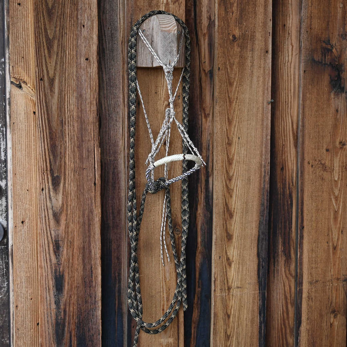 Loping Hackamore w/Crowsfoot Headstall