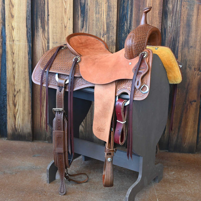 16.5" JEFF SMITH BUSTER WELCH CUTTING SADDLE
