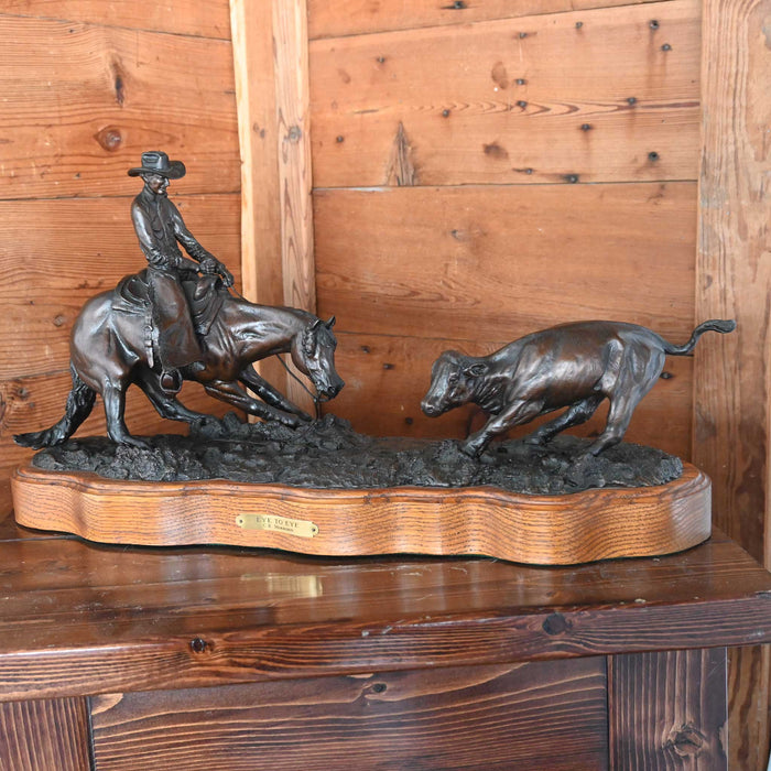 Eye to Eye Bronze by C. R. Moorison