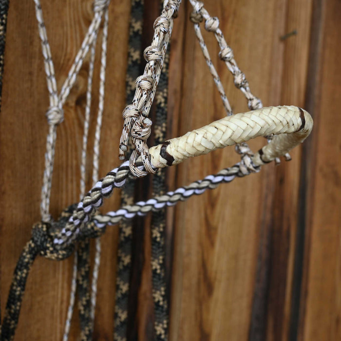 Loping Hackamore w/Crowsfoot Headstall
