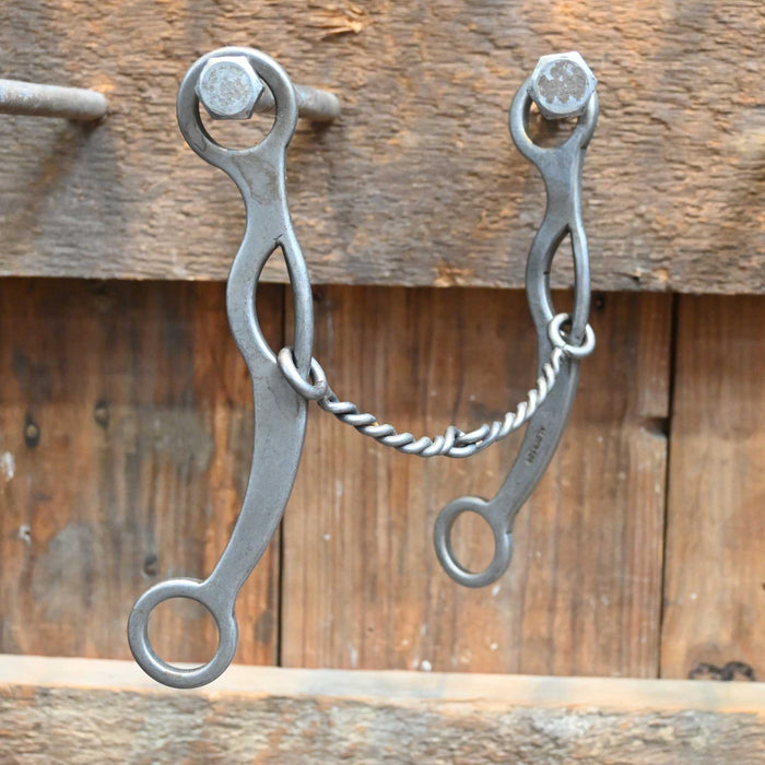 Gordy Alderson Twisted Wire Snaffle Gag Bit