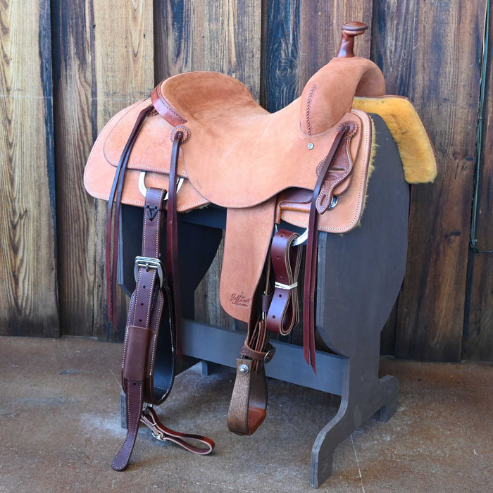 16" JEFF SMITH BUSTER WELCH RANCH CUTTER SADDLE