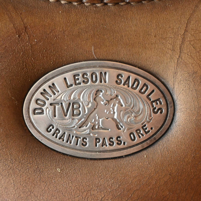 15.5" USED DONN LESON REINING SADDLE
