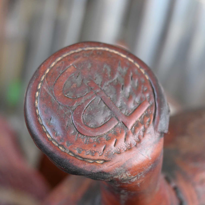 15.5" USED DONN LESON REINING SADDLE