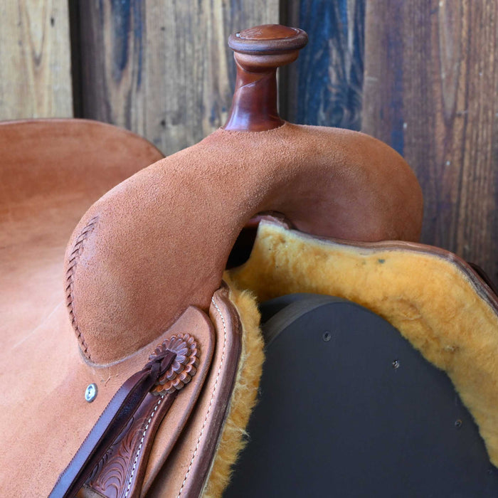 16" JEFF SMITH BUSTER WELCH RANCH CUTTER SADDLE