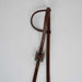 NEW Heavy Oiled One Ear Headstall With Square Floral Rust Buckle Sale Barn Teskeys