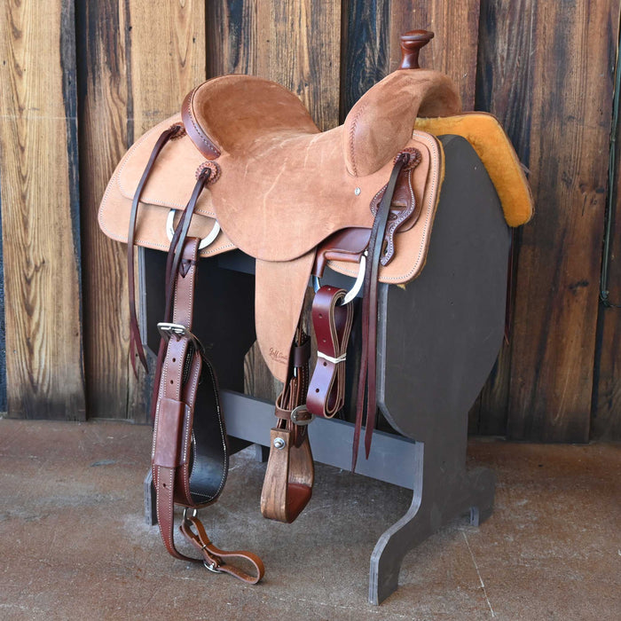 14.5" JEFF SMITH BUSTER WELCH COW HORSE SADDLE