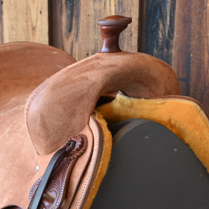 14.5" JEFF SMITH BUSTER WELCH COW HORSE SADDLE