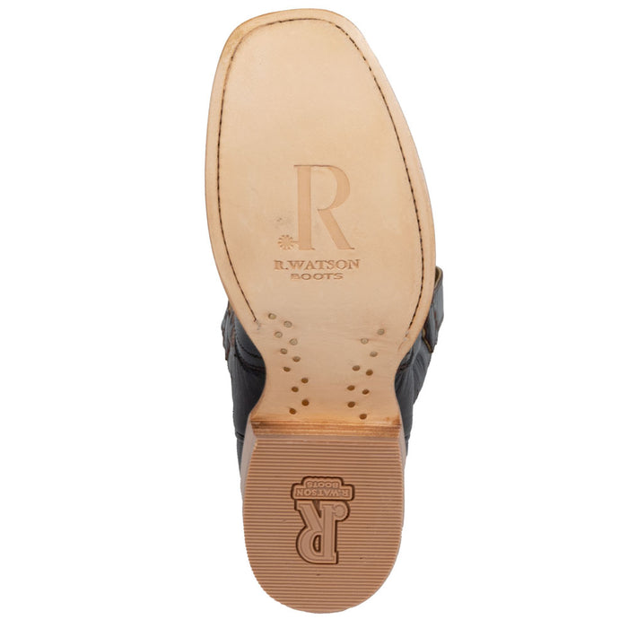 R. Watson Women's Bronze Goat Western Cutter Toe Boot WOMEN - Footwear - Boots - Exotic Boots R Watson