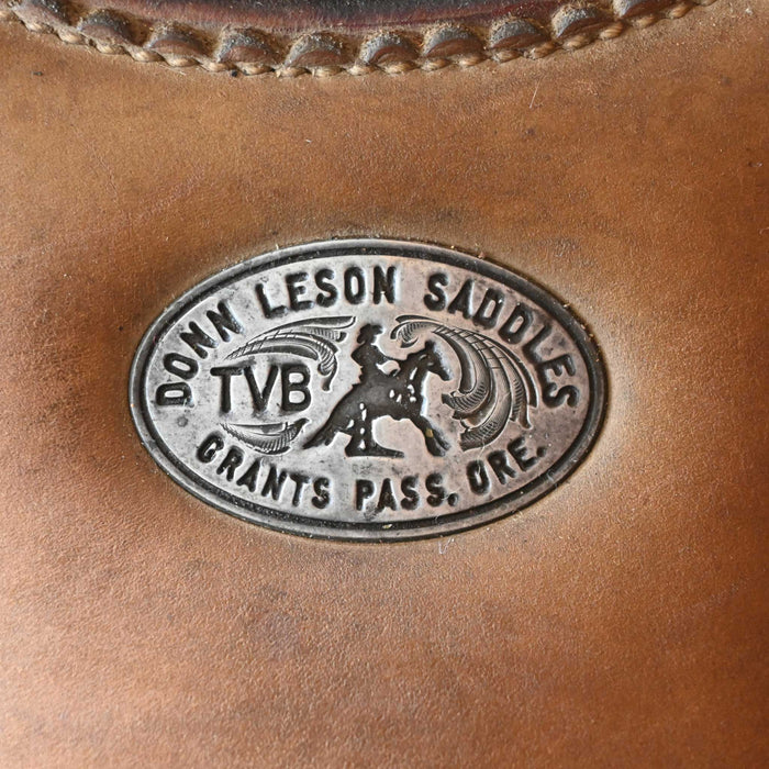 15.5" USED DON LESON REINING SADDLE