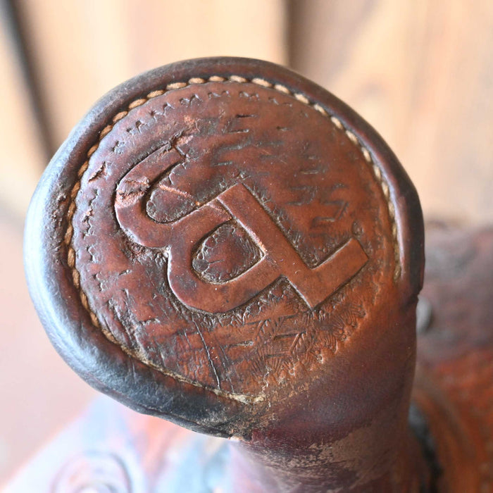 15.5" USED DON LESON REINING SADDLE