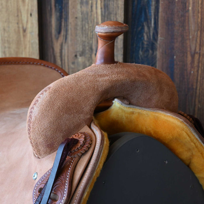 16" JEFF SMITH BEAU GALYEAN CUTTING SADDLE