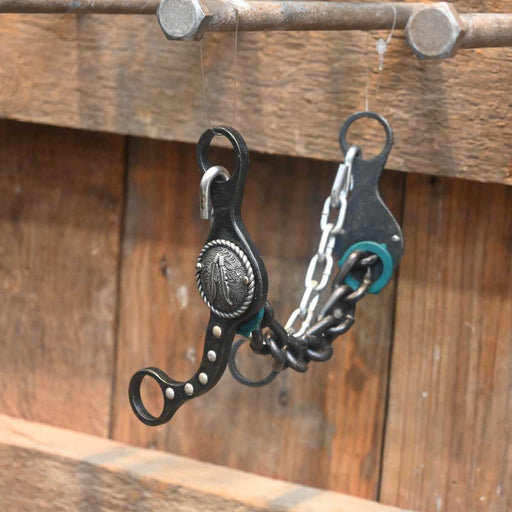 Paul Petska - Chain - Silver Feather Bit PP233 Tack - Bits Paul Petska   