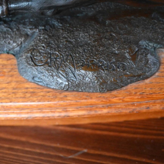 No Intimidation Bronze by C. R. Moorison
