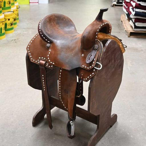 14.5" USED ROBBIE PHILLIPS BARREL SADDLE Saddles - Used Robbie Phillips