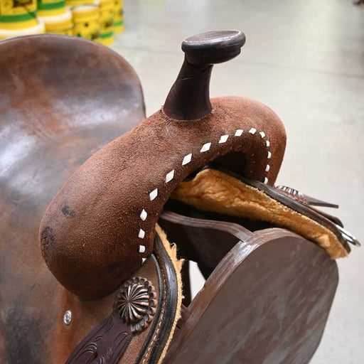14.5" USED ROBBIE PHILLIPS BARREL SADDLE Saddles - Used Robbie Phillips
