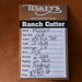 12.5" TESKEY'S PRO CUTTER RANCH CUTTER SADDLE Saddles - New Teskey's Saddlery