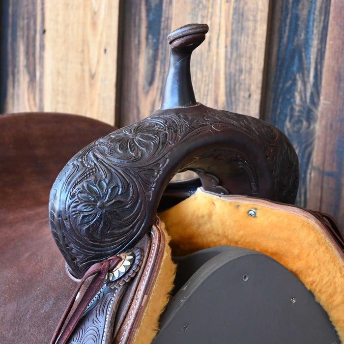 16" JEFF SMITH BUSTER WELCH CUTTING SADDLE