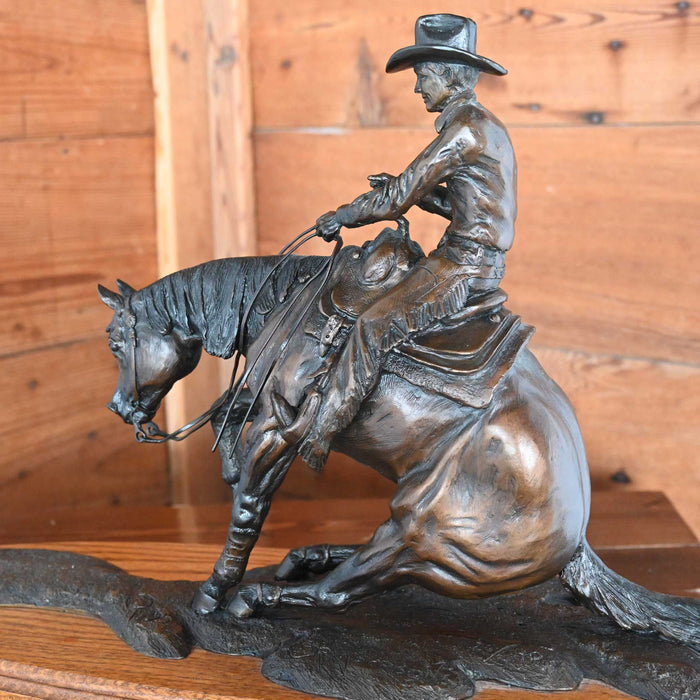 No Intimidation Bronze by C. R. Moorison