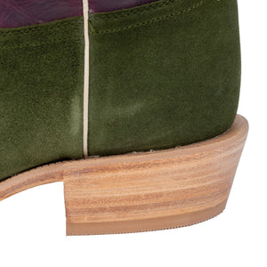 R. Watson Men's Green Roughout Western Boot MEN - Footwear - Western Boots R Watson