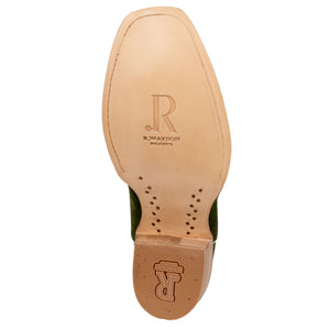 R. Watson Men's Green Roughout Western Boot MEN - Footwear - Western Boots R Watson