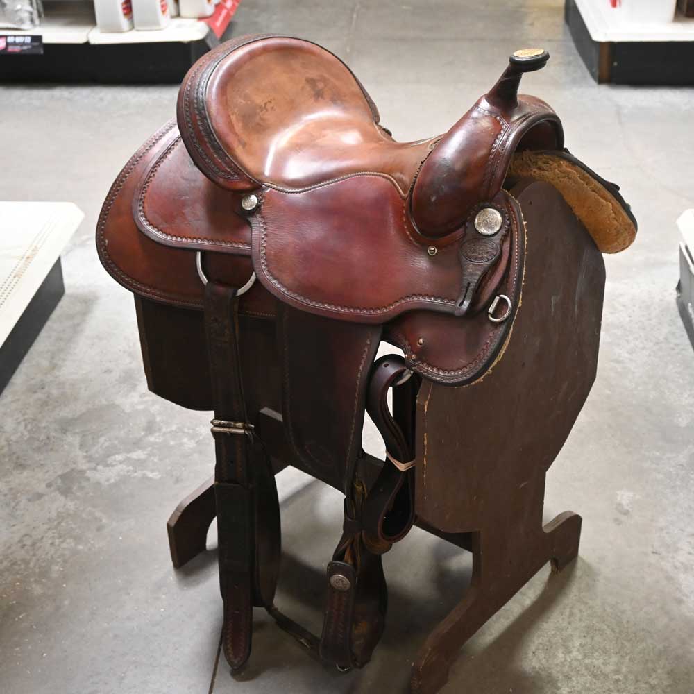 16" USED BILLY COOK TRAIL SADDLE Saddles Billy Cook