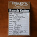 15" TESKEY'S RANCH CUTTER SADDLE Saddles - New Teskey's Saddlery