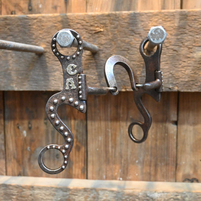 Gordy Alderson Loose Port Bit w/Copper Inlay