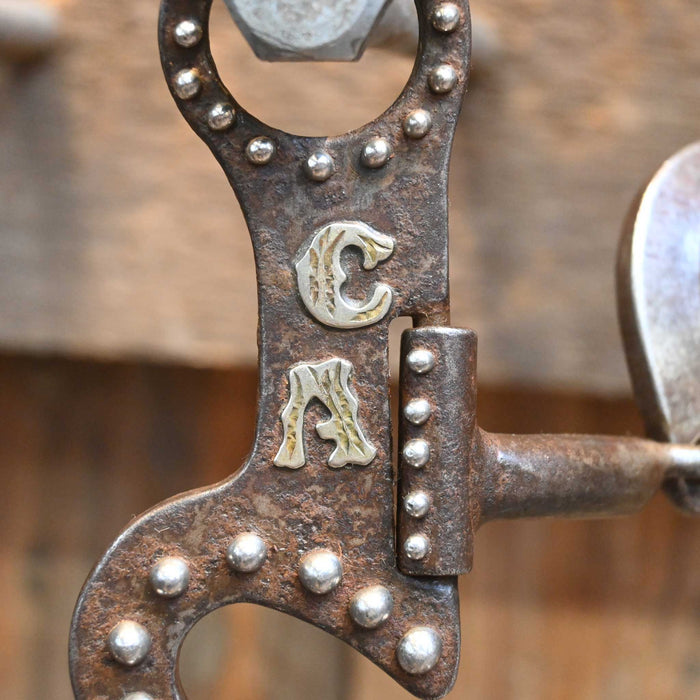 Gordy Alderson Loose Port Bit w/Copper Inlay