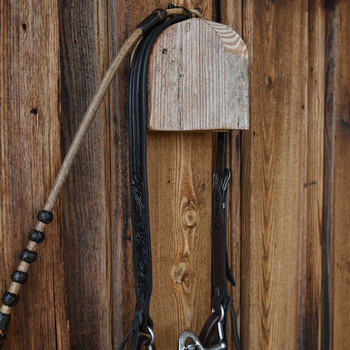 Silver Mounted Kerry Kelly V-Port Bridle Rig w/Randal Top Shelf Headstall