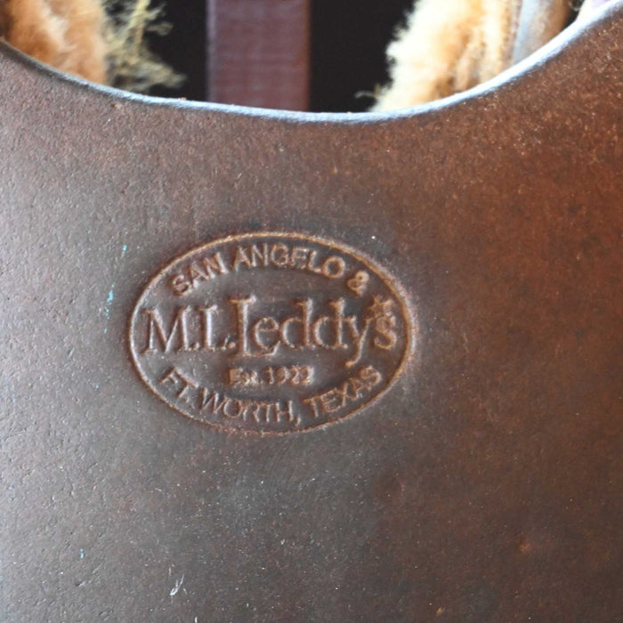 16.5" USED M.L. LEDDY CUTTING SADDLE